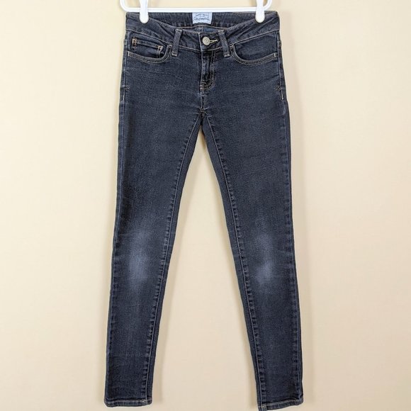 Aeropostale Lola Dark Blue Wash Low rise Size 0 - Picture 1 of 14